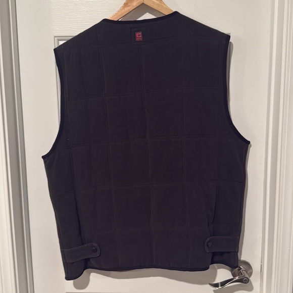 Vintage Ralph Lauren Chaps Vest Mens Large Full Zip Insulated Outdoor Pockets - Picture 6 of 12